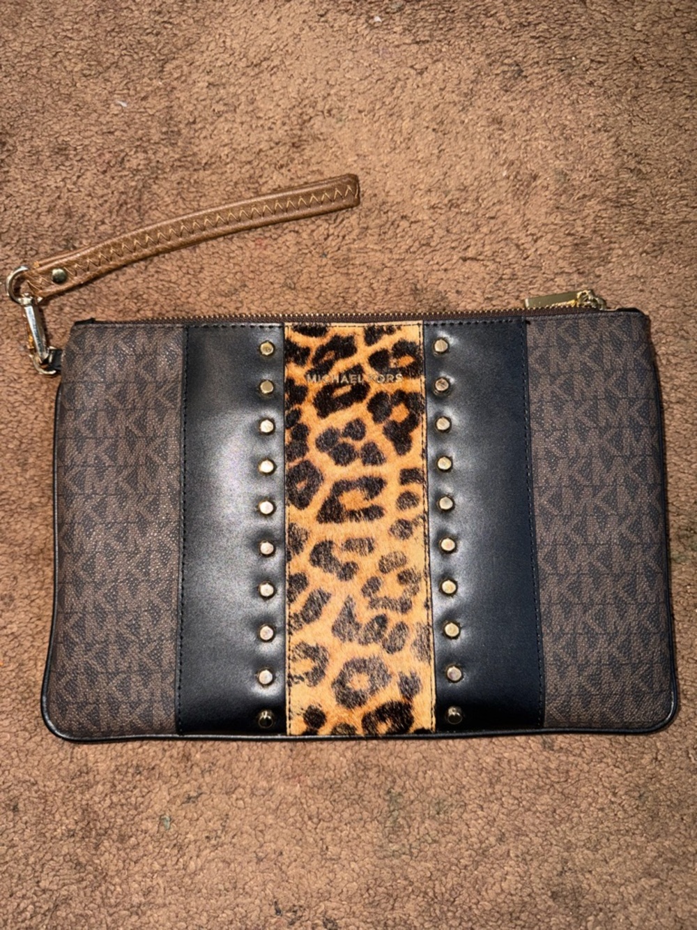 Michael Kors Calf-hair Clutch